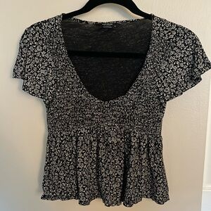 Lucky Brand Babydoll Top
